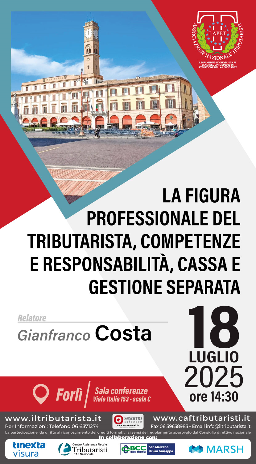 Convegno provinciale 18/07/2025